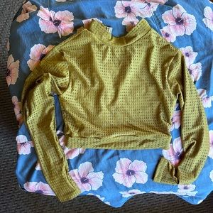 Acacia Indo mesh in Ochra lg